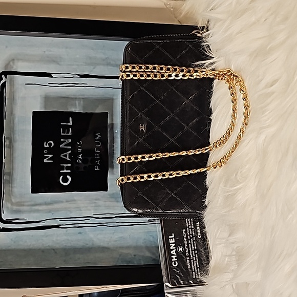 AUTHENTIC CHANEL 16053330 BICOLURE CC MARK PURSE - Picture 10 of 11